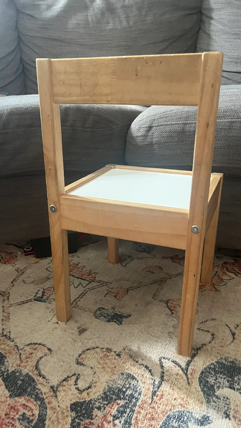 ⚽️ IKEA Wooden Kids Chair - photo 2