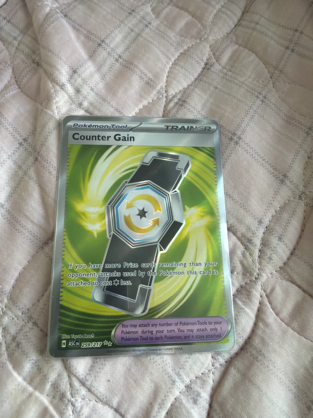 ⚽️Pokémon TCG Counter Gain Trainer Card 259/217