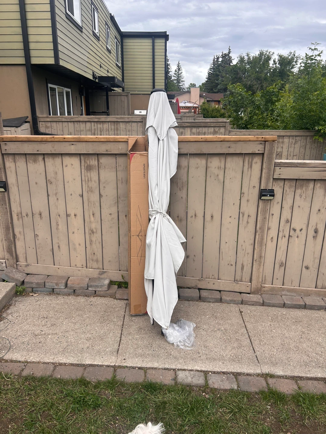 Outdoor Patio Umbrella - Beige