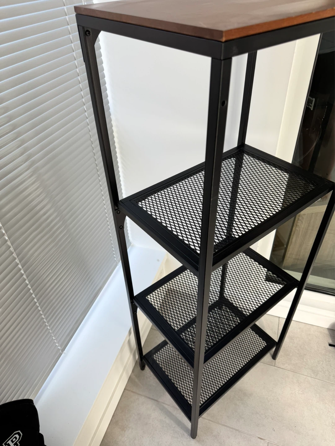 Industrial Style Bookshelf with 4 Tiers - photo 2