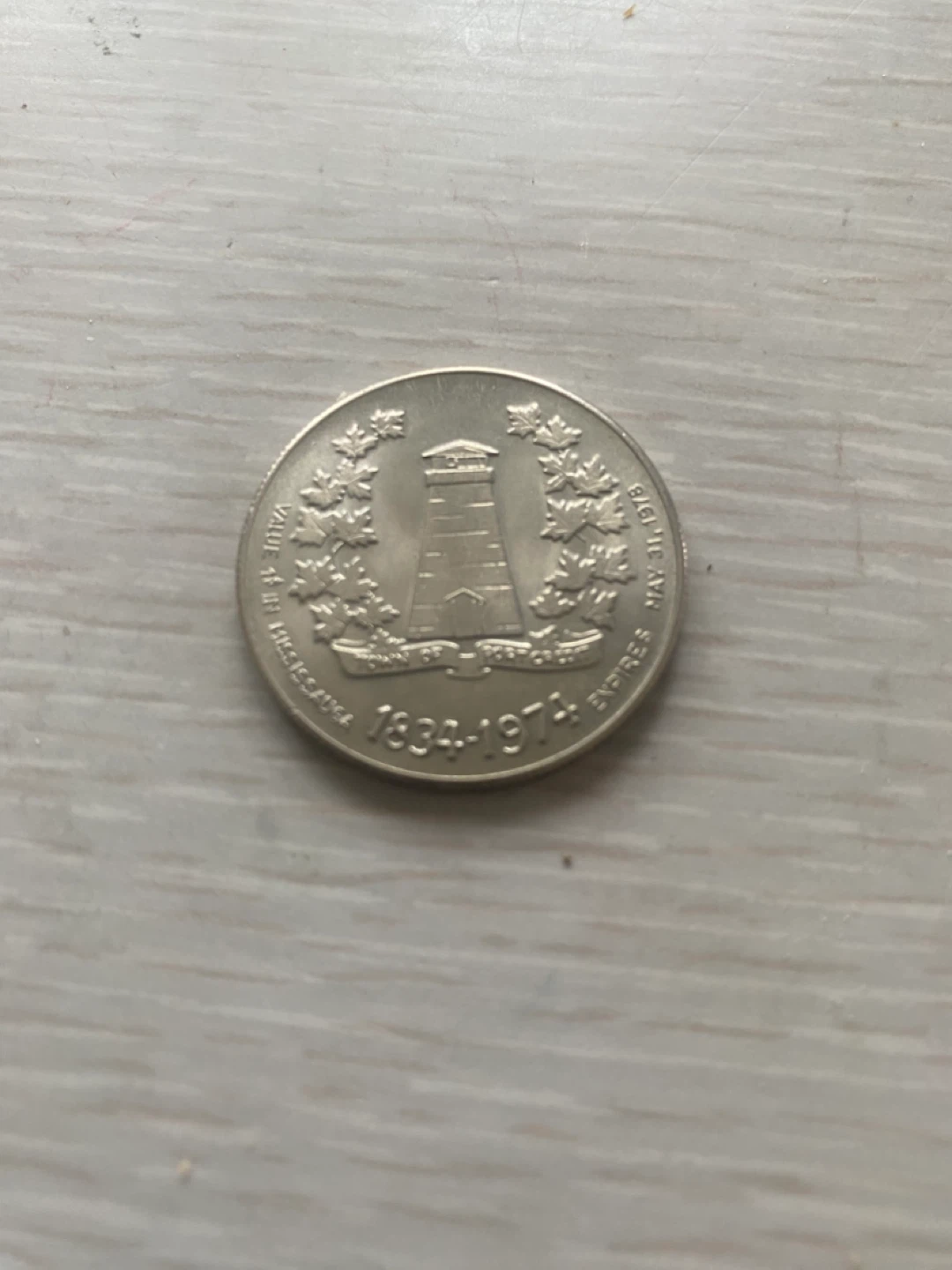 ⚽ City of Mississauga 1974 Commemorative Coin