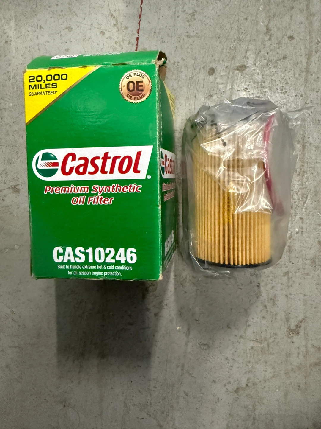 Castrol Premium Synthetic Oil Filter CAS10246 (for Chevy Cruze)