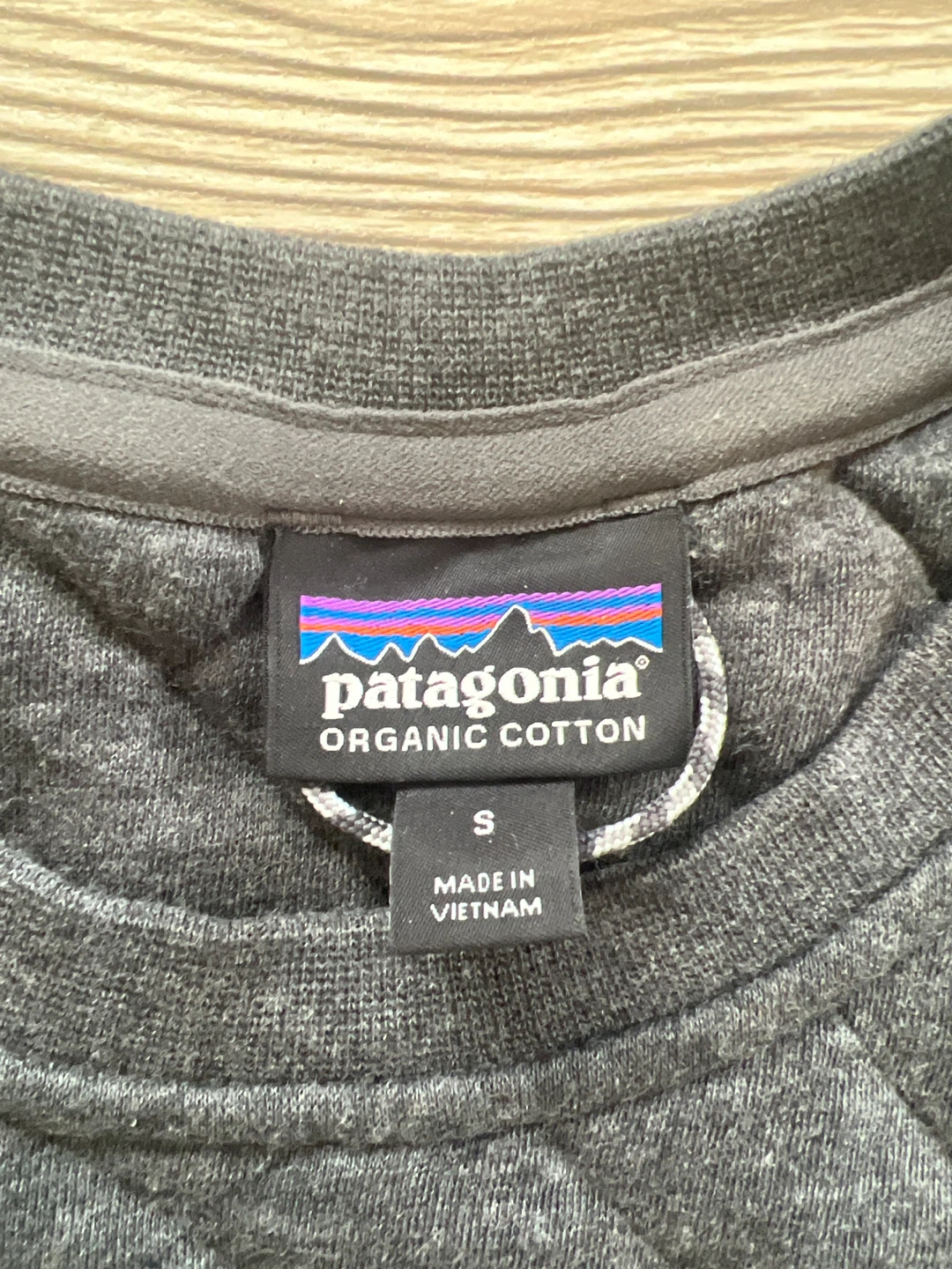 Patagonia Organic Cotton Crewneck Sweatshirt - Size S - photo 3
