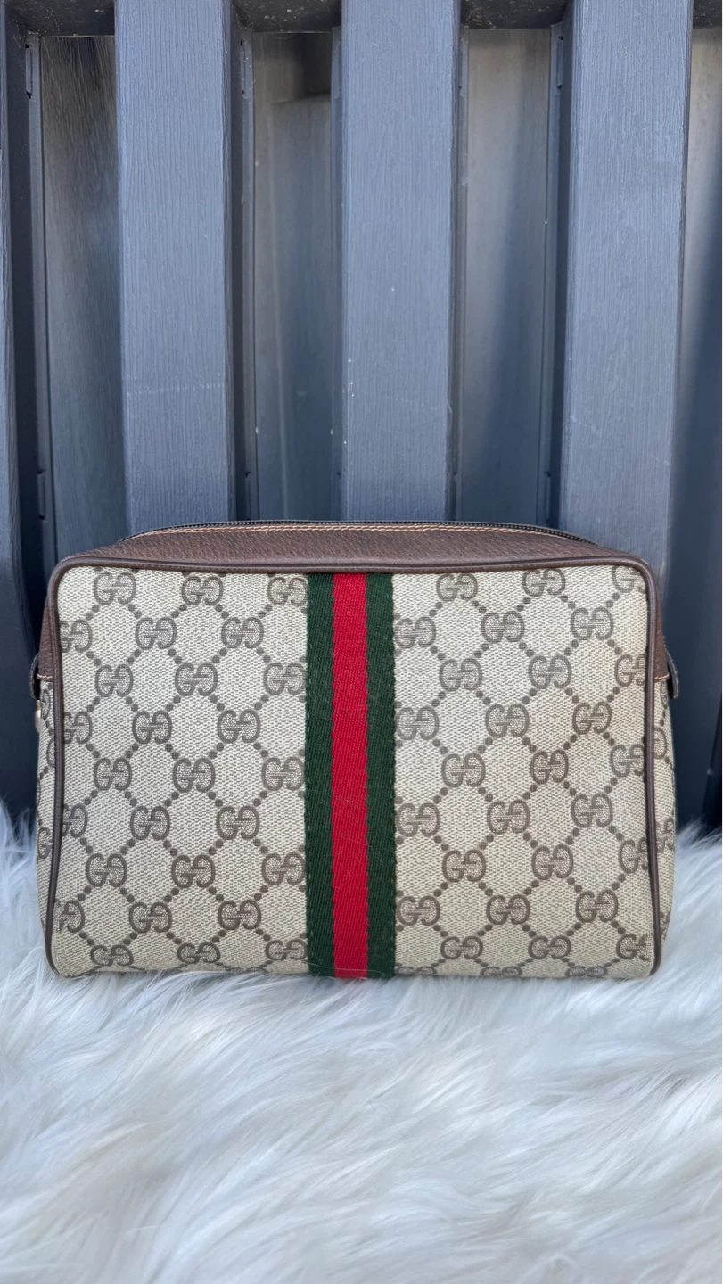 Gucci Monogram Pouch