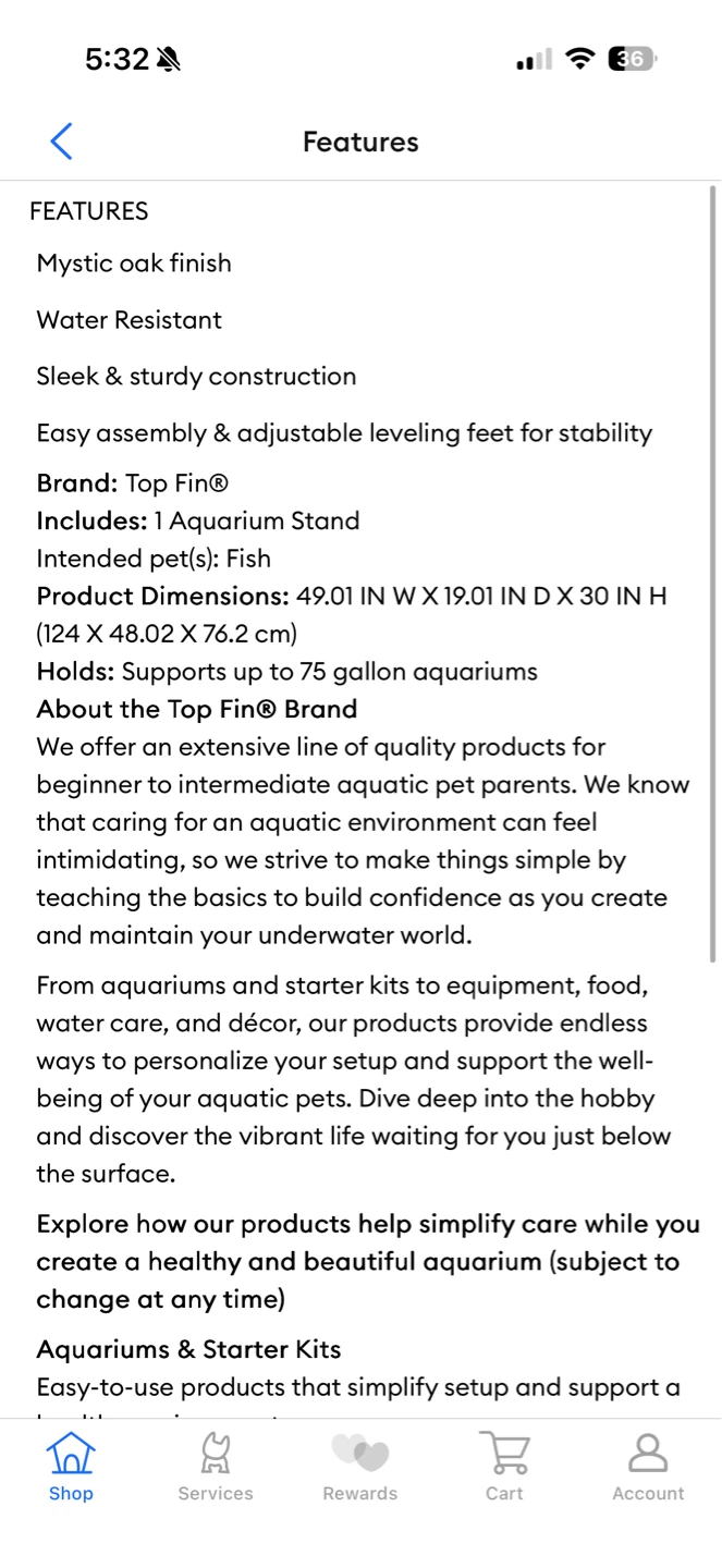 Aquarium + Stand - photo 5