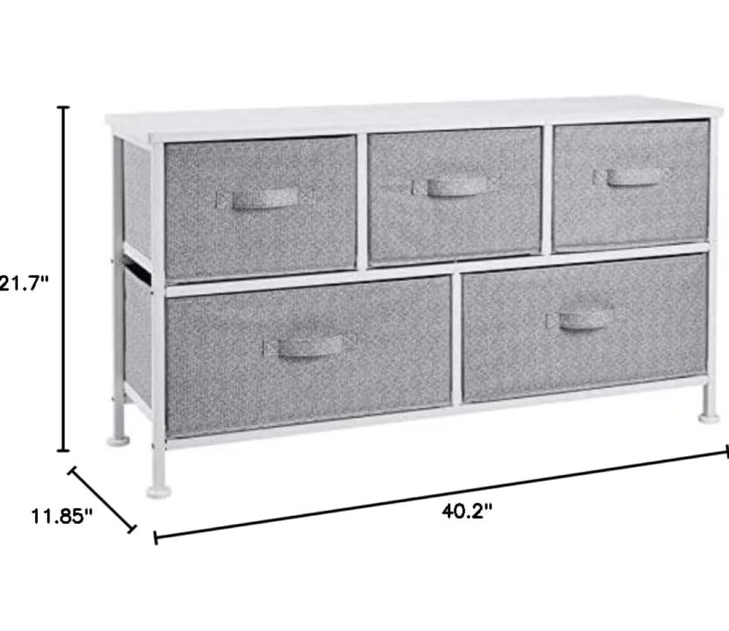 5-Drawer Storage Chest Dresser - photo 3