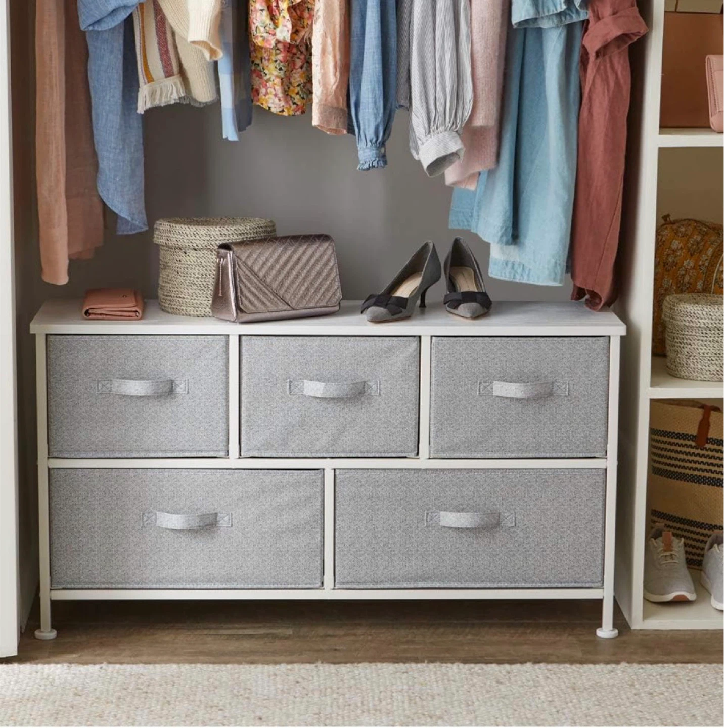 5-Drawer Storage Chest Dresser - photo 2