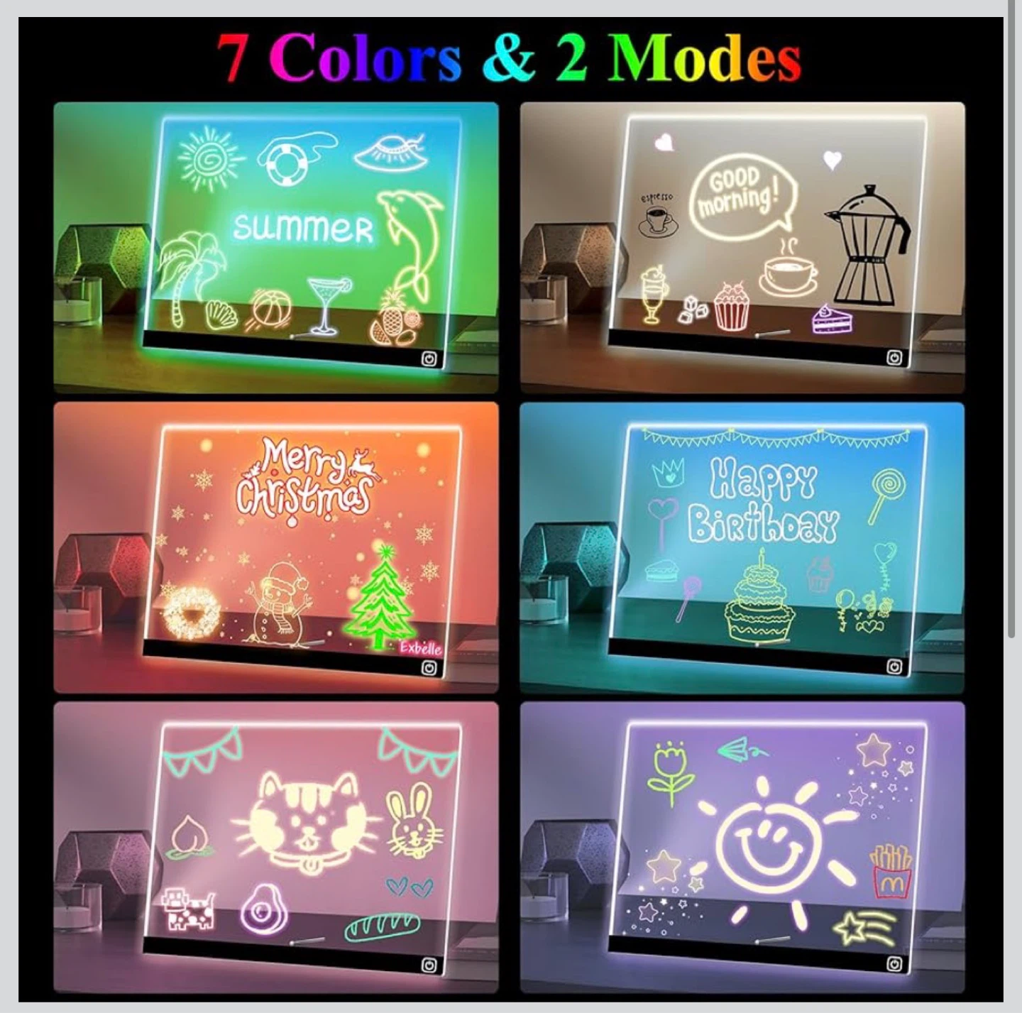 LED Drawing Board and Message Board - photo 3