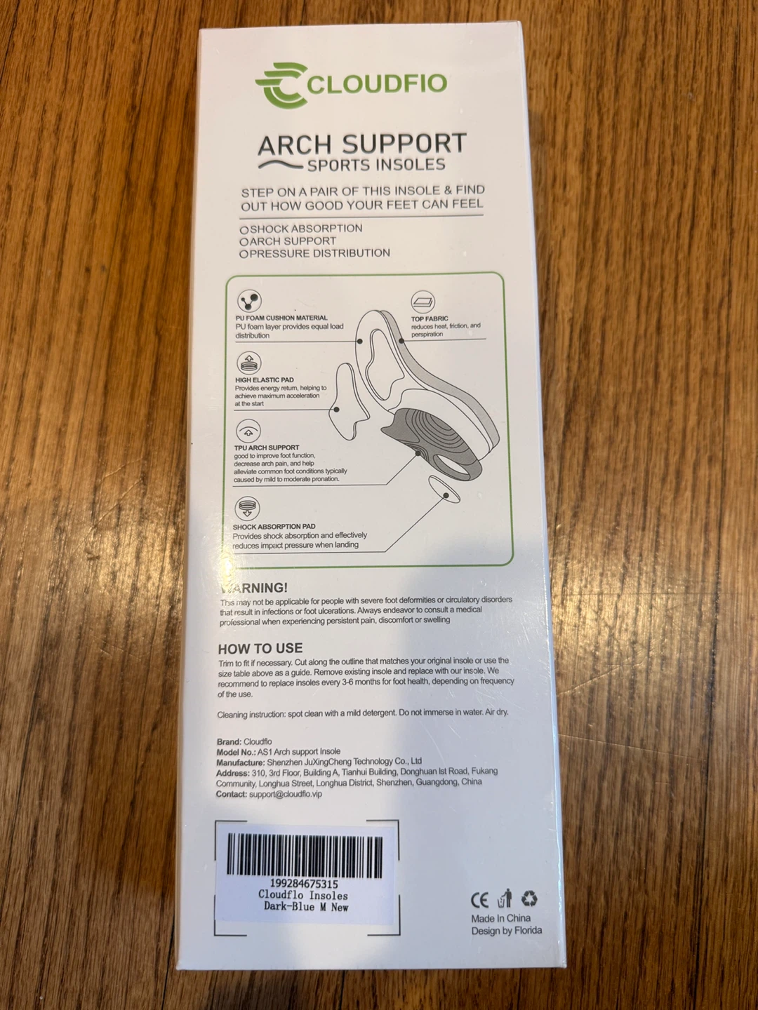 Cloudflo Arch Support Sports Insoles - photo 4