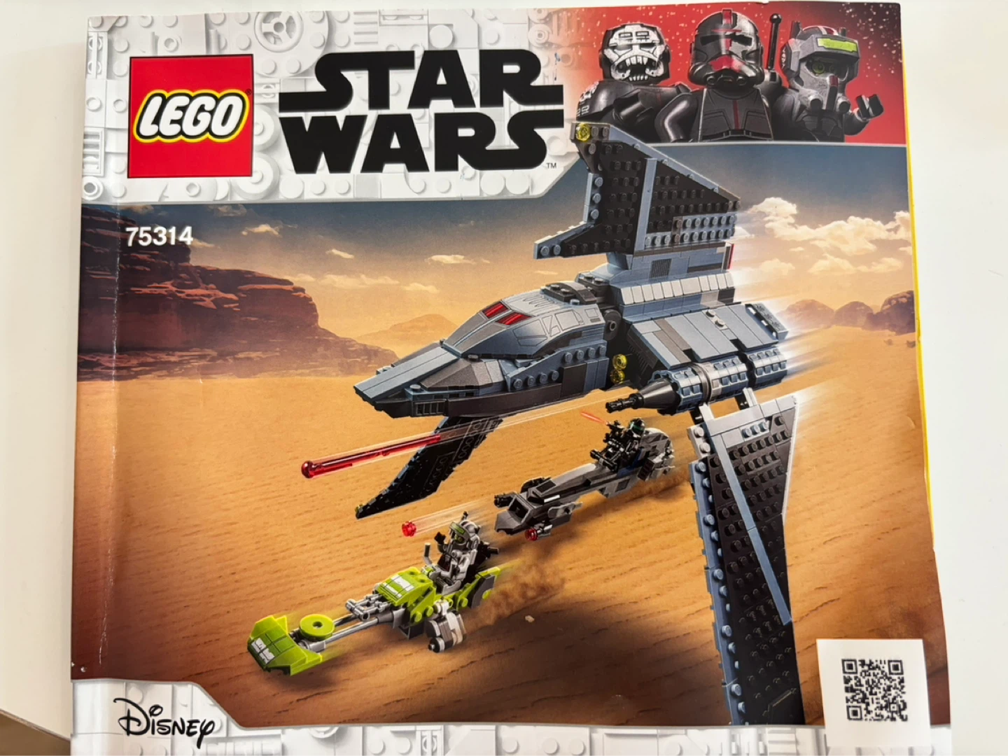 LEGO Star Wars The Bad Batch Attack Shuttle 75314