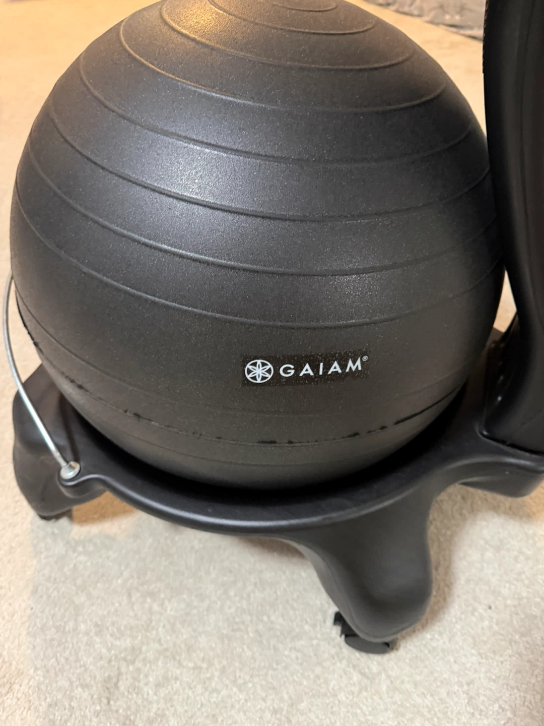 (Moving sale) Gaiam Balance Ball Chair
