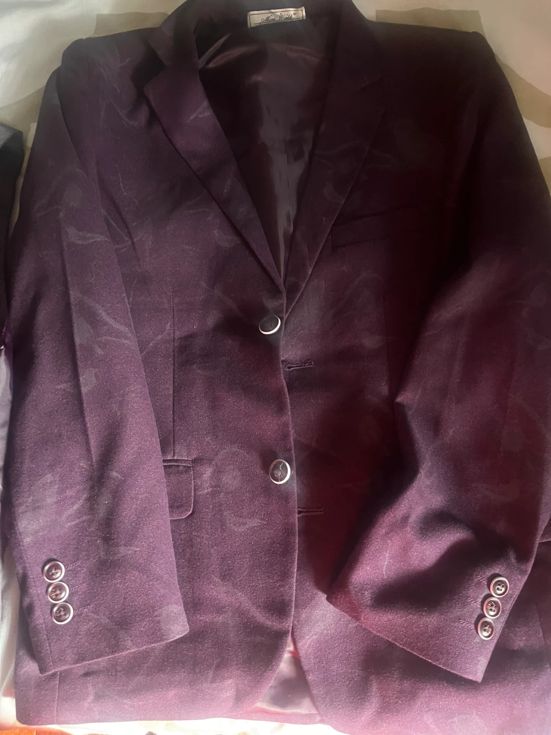 Mini World Boys Burgundy Suit Set - photo 2