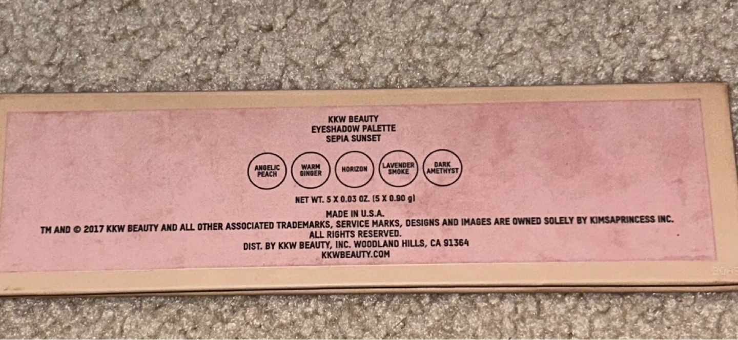 KKW Beauty Eyeshadow Palette Sepia Sunset - photo 3
