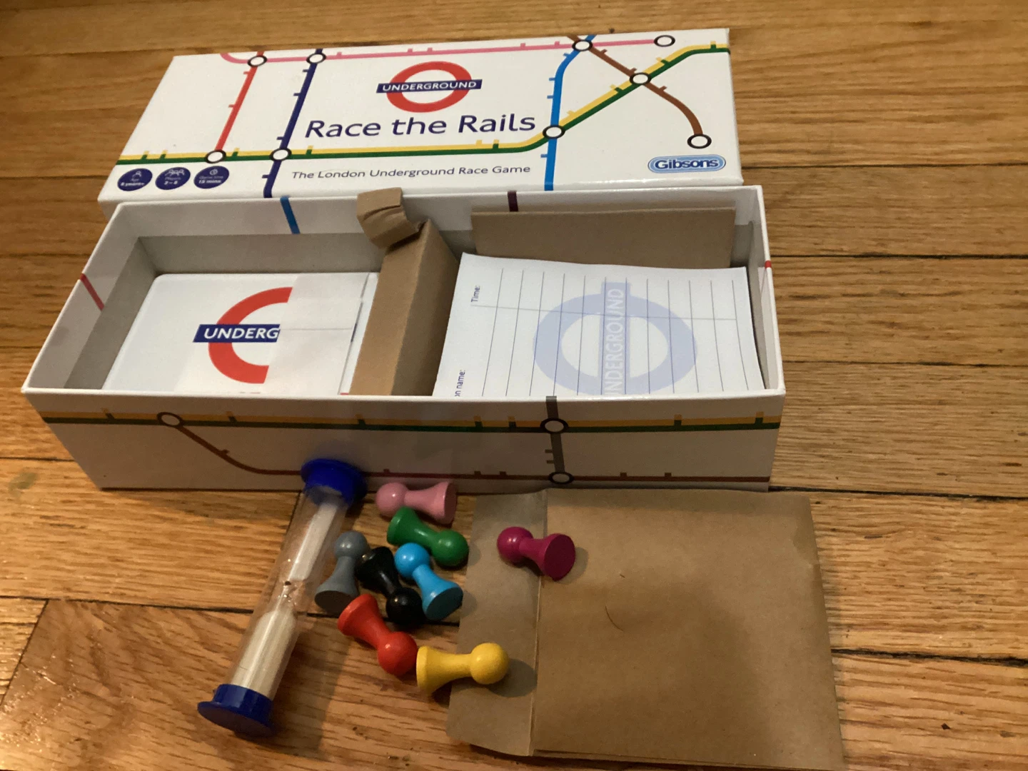 ⚽️ Race the Rails: The London Underground Race Game by Gibsons