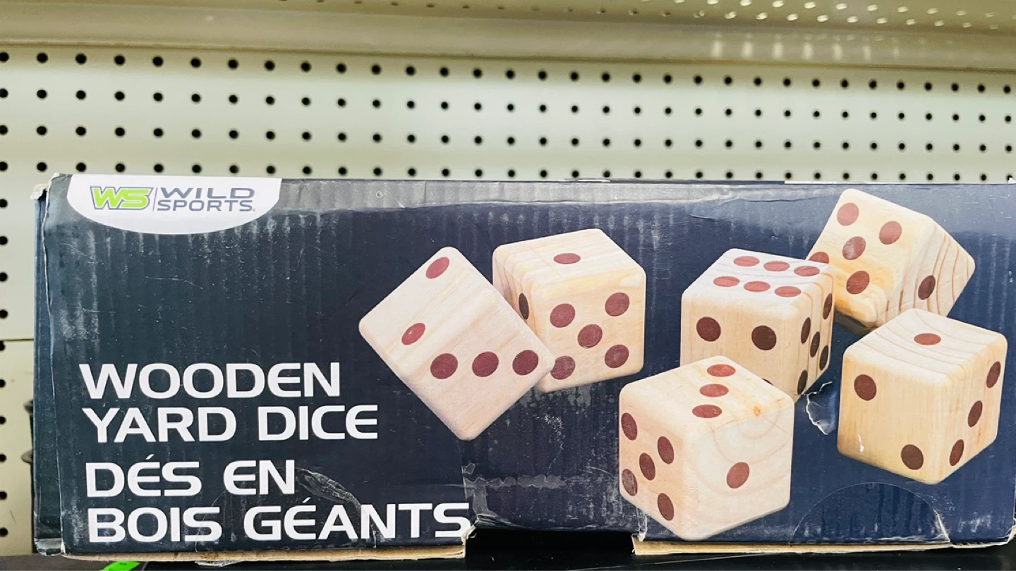 Wild Sports Wooden Yard Dice - photo 2