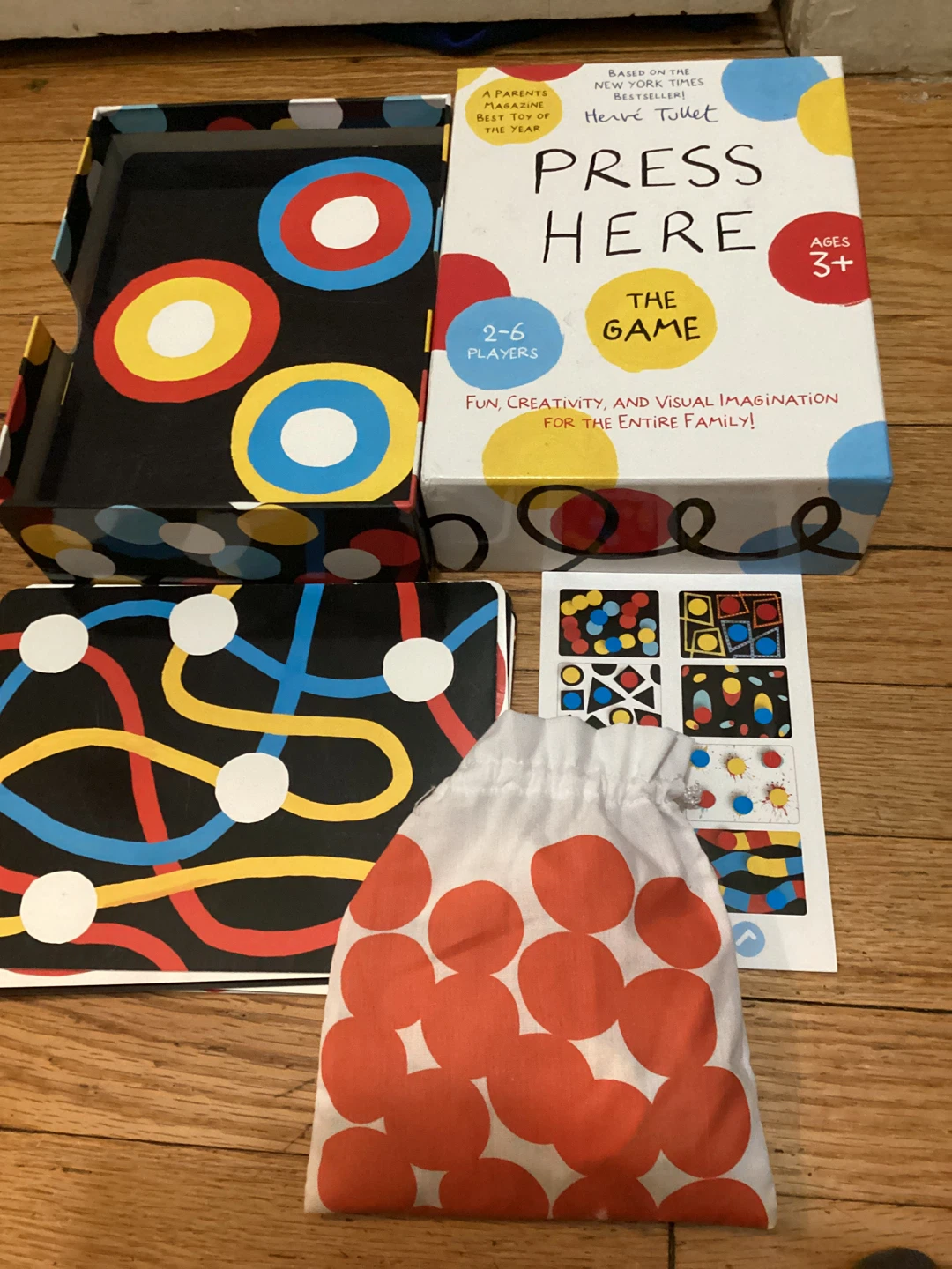 ⚽️ Press Here The Game by Hervé Tullet