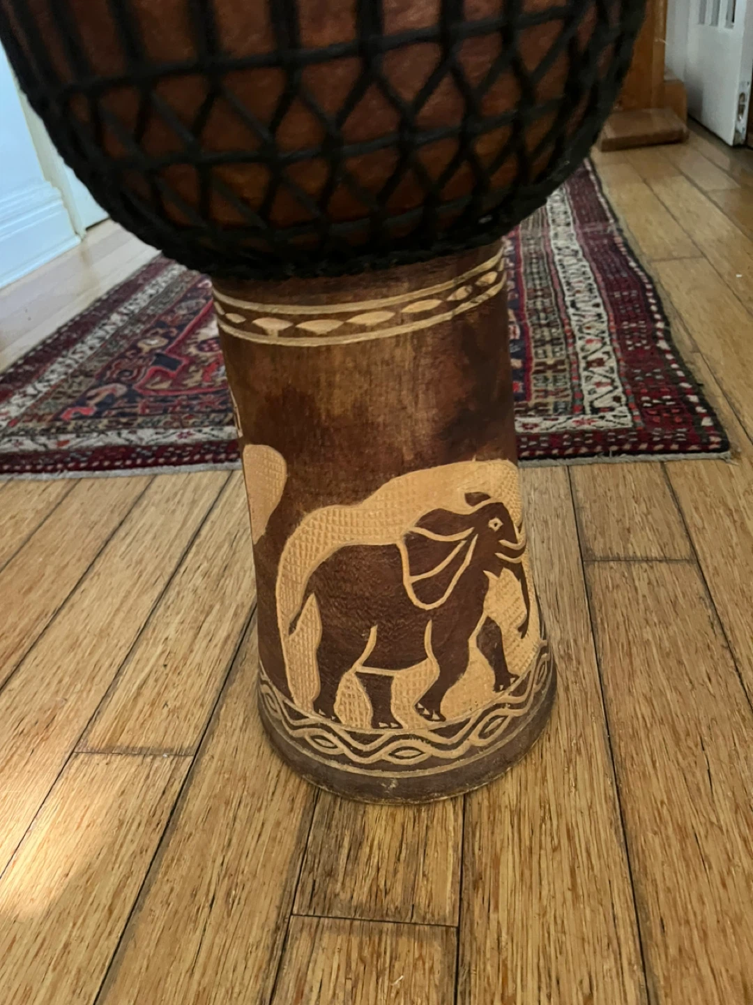 Full-Size African Djembe Drum - photo 3