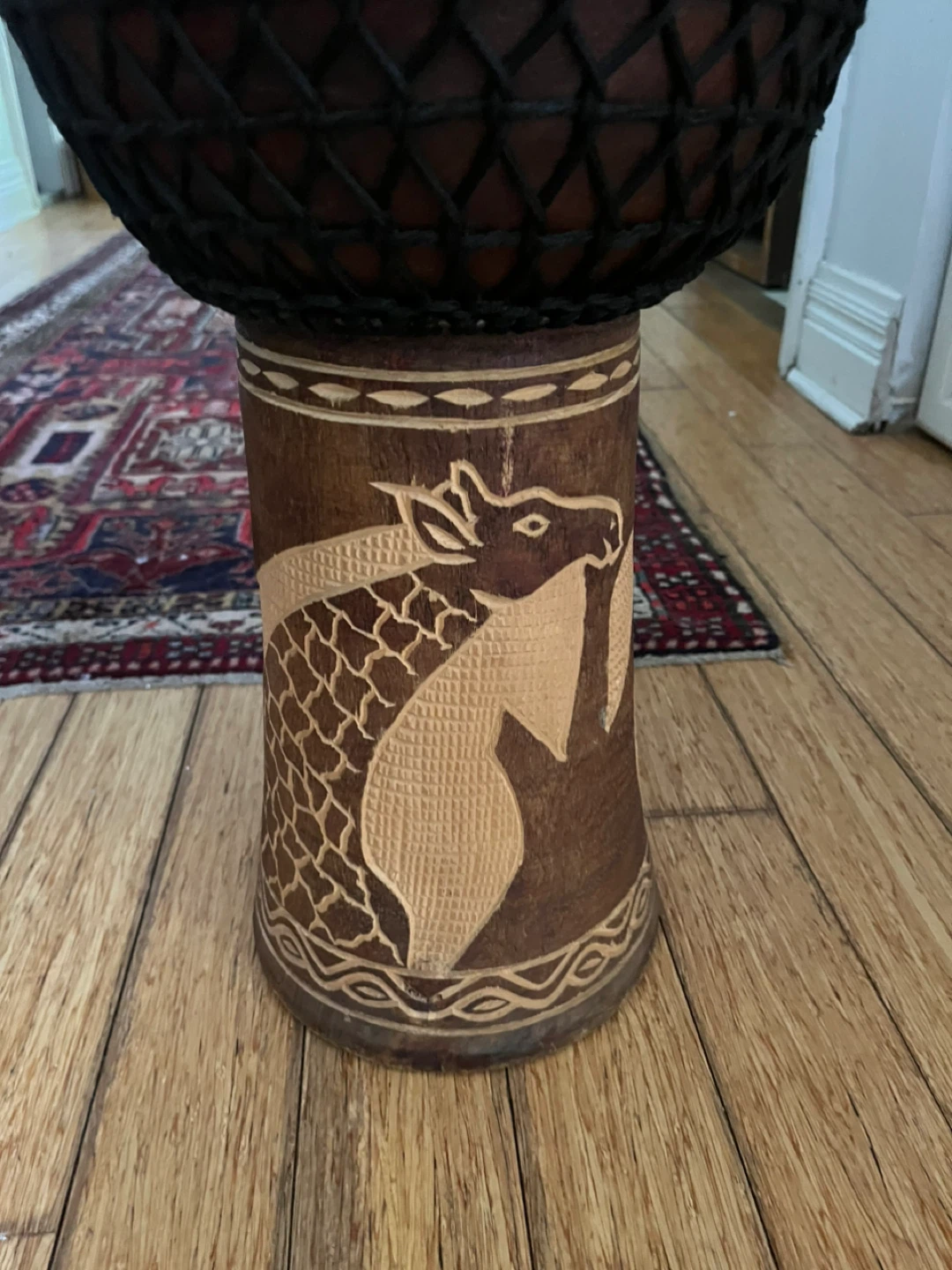 Full-Size African Djembe Drum - photo 2