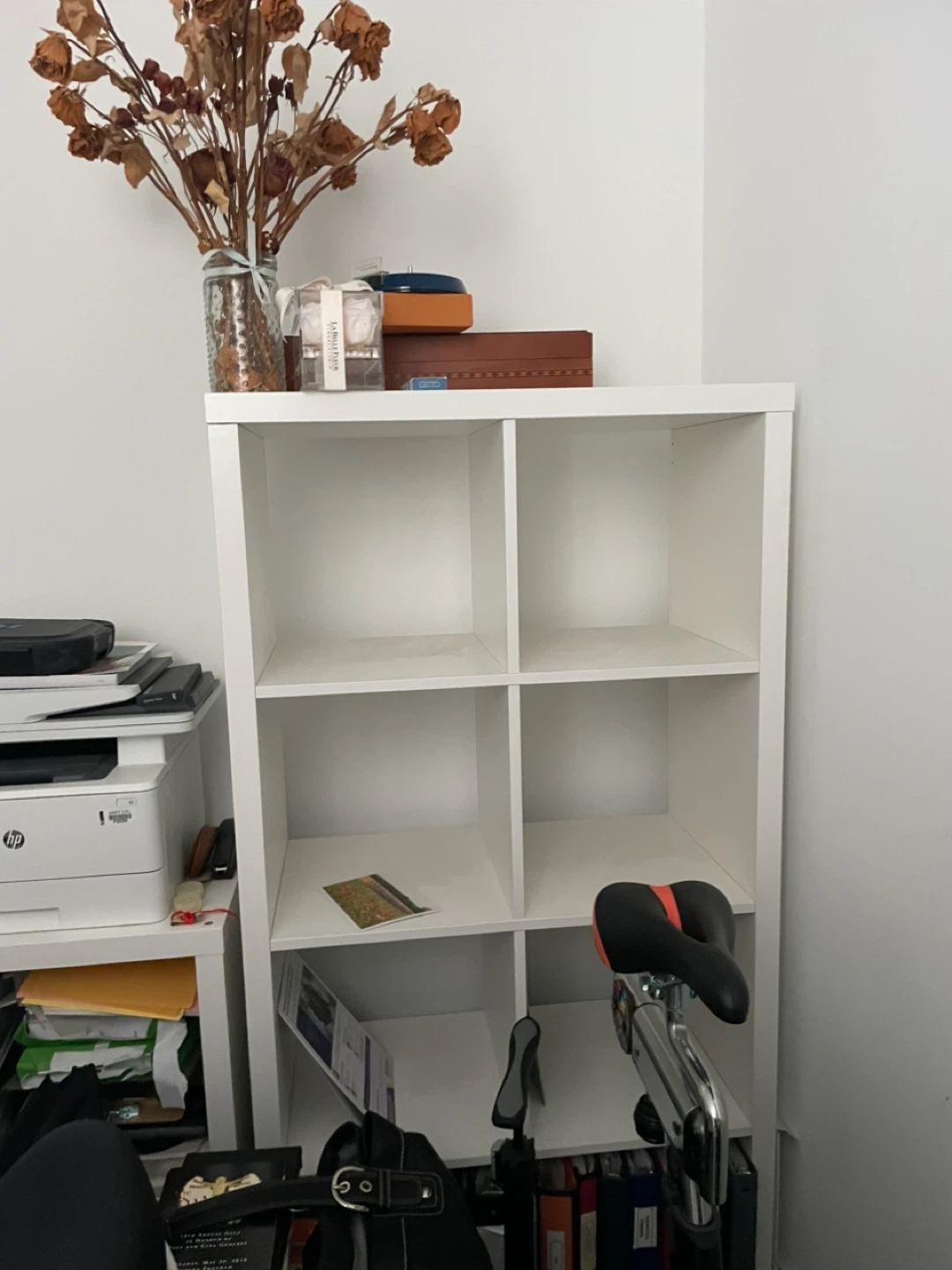 White Cube Shelving Unit