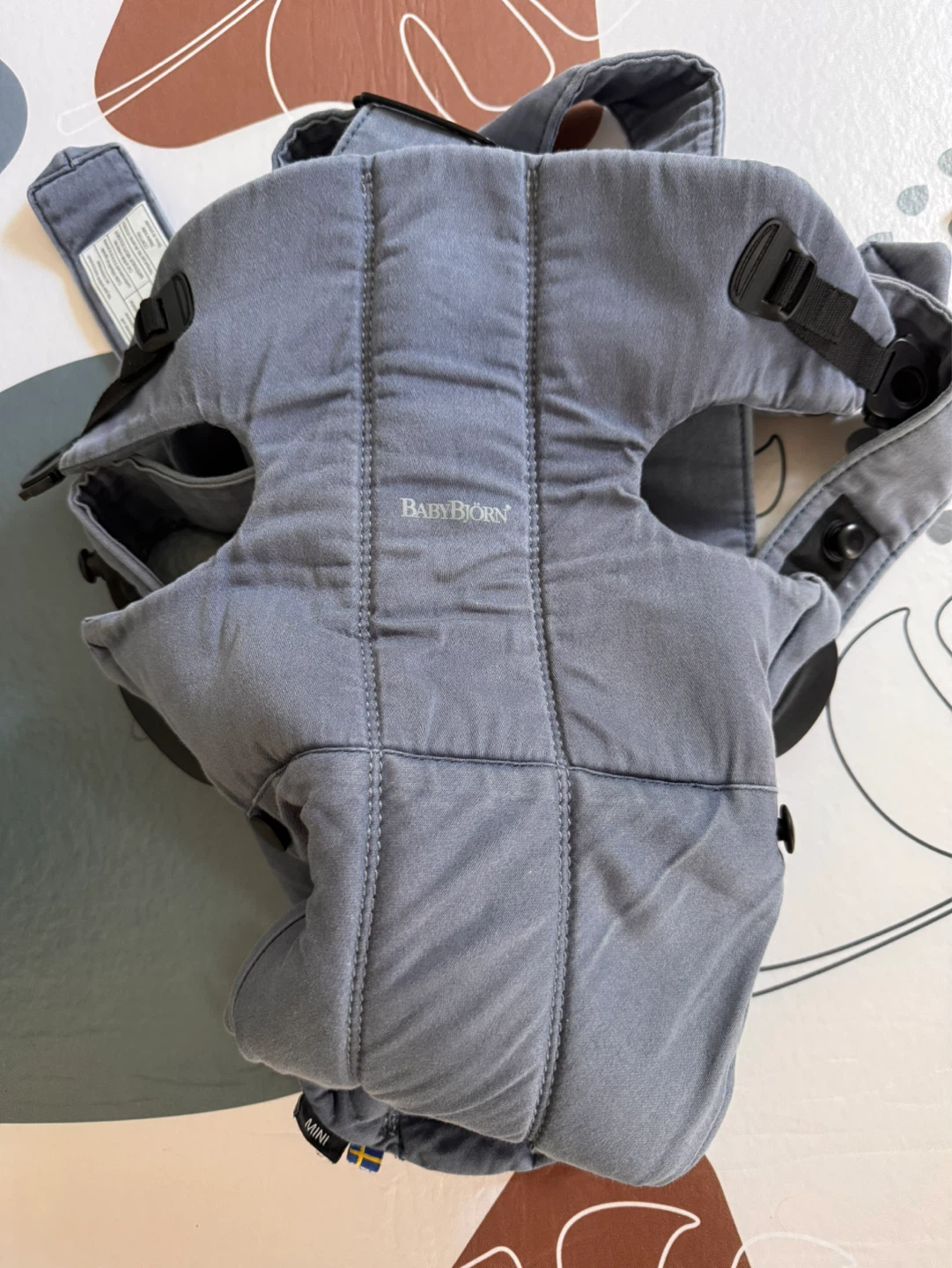 BabyBjörn Mini Baby Carrier - Blue - photo 3