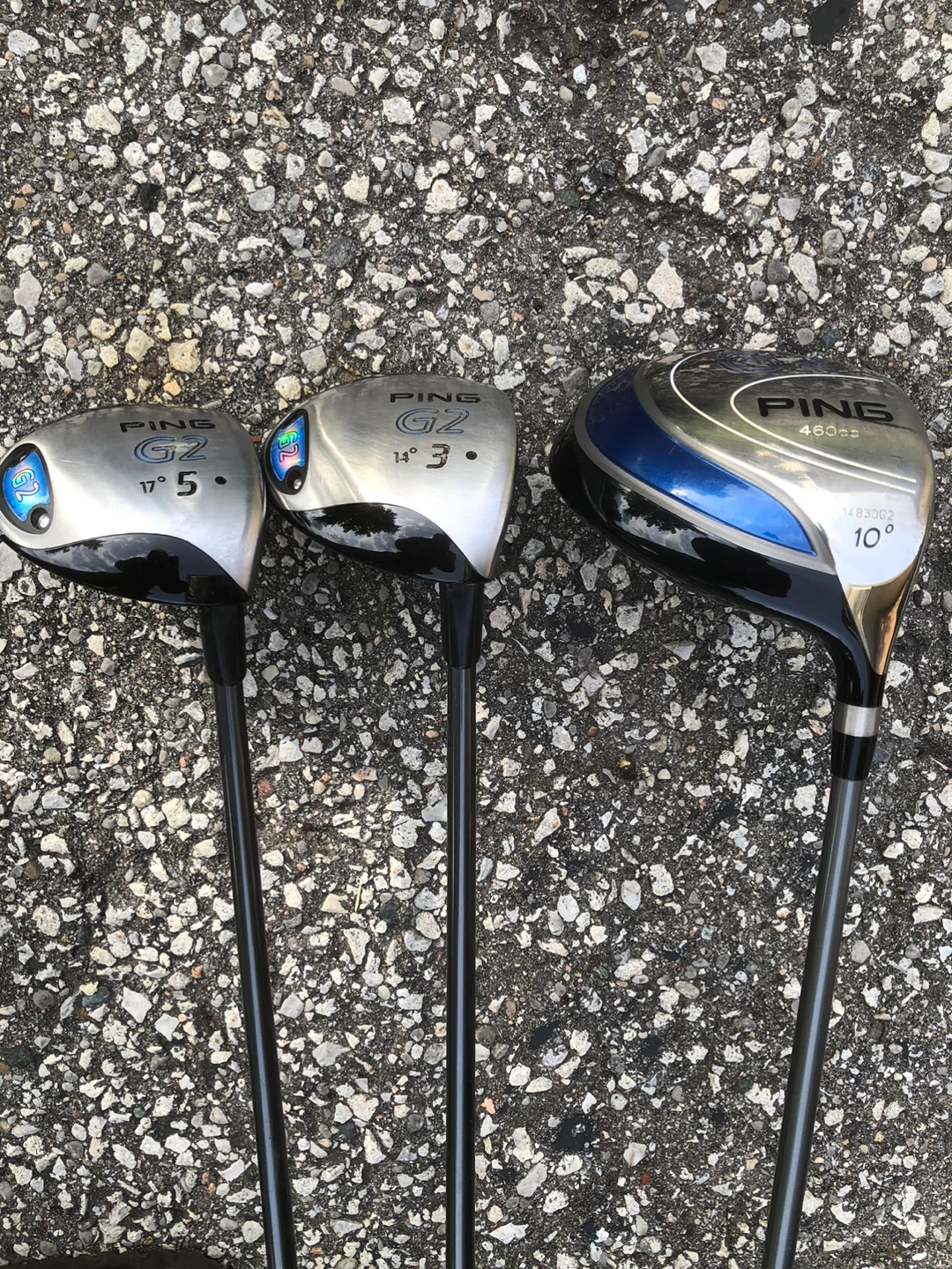 PING G2 Golf Clubs - 10°, 5°, 3°
