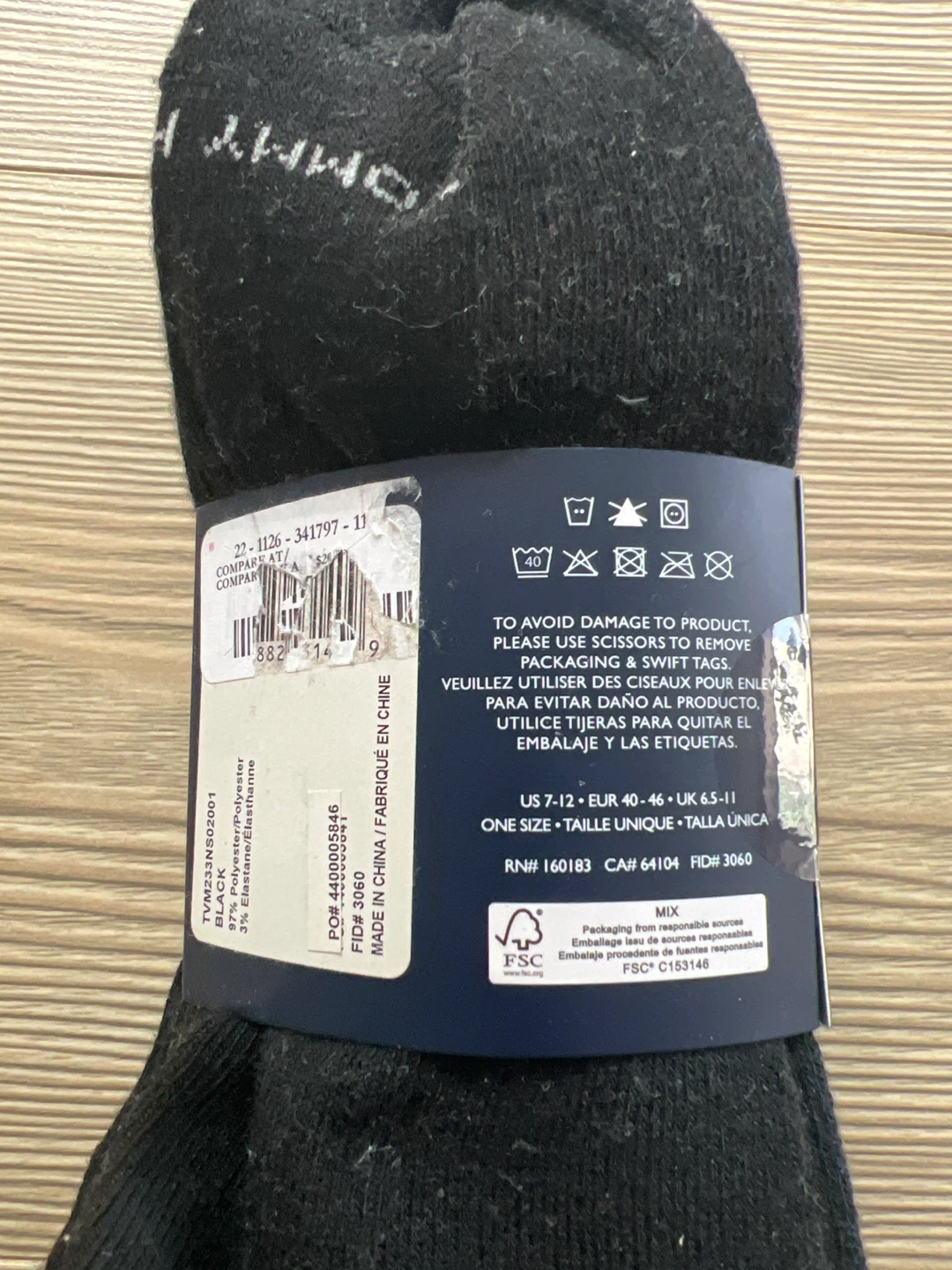 Tommy Hilfiger Cushion No Show Socks - 6 Pairs - photo 3