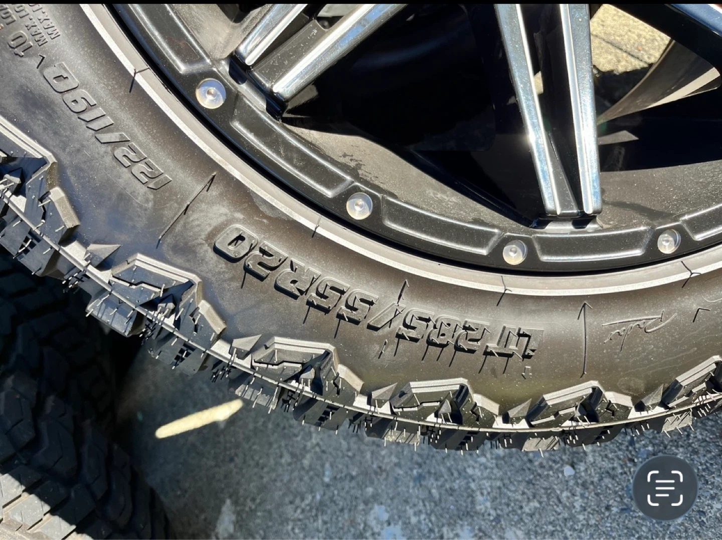 Radar Renegade R/T Tires with Black Rims
