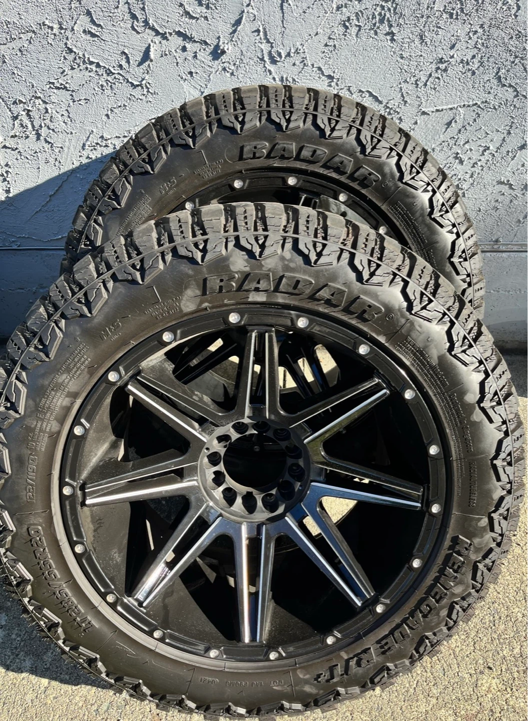 Radar Renegade R/T Tires with Black Rims - photo 4