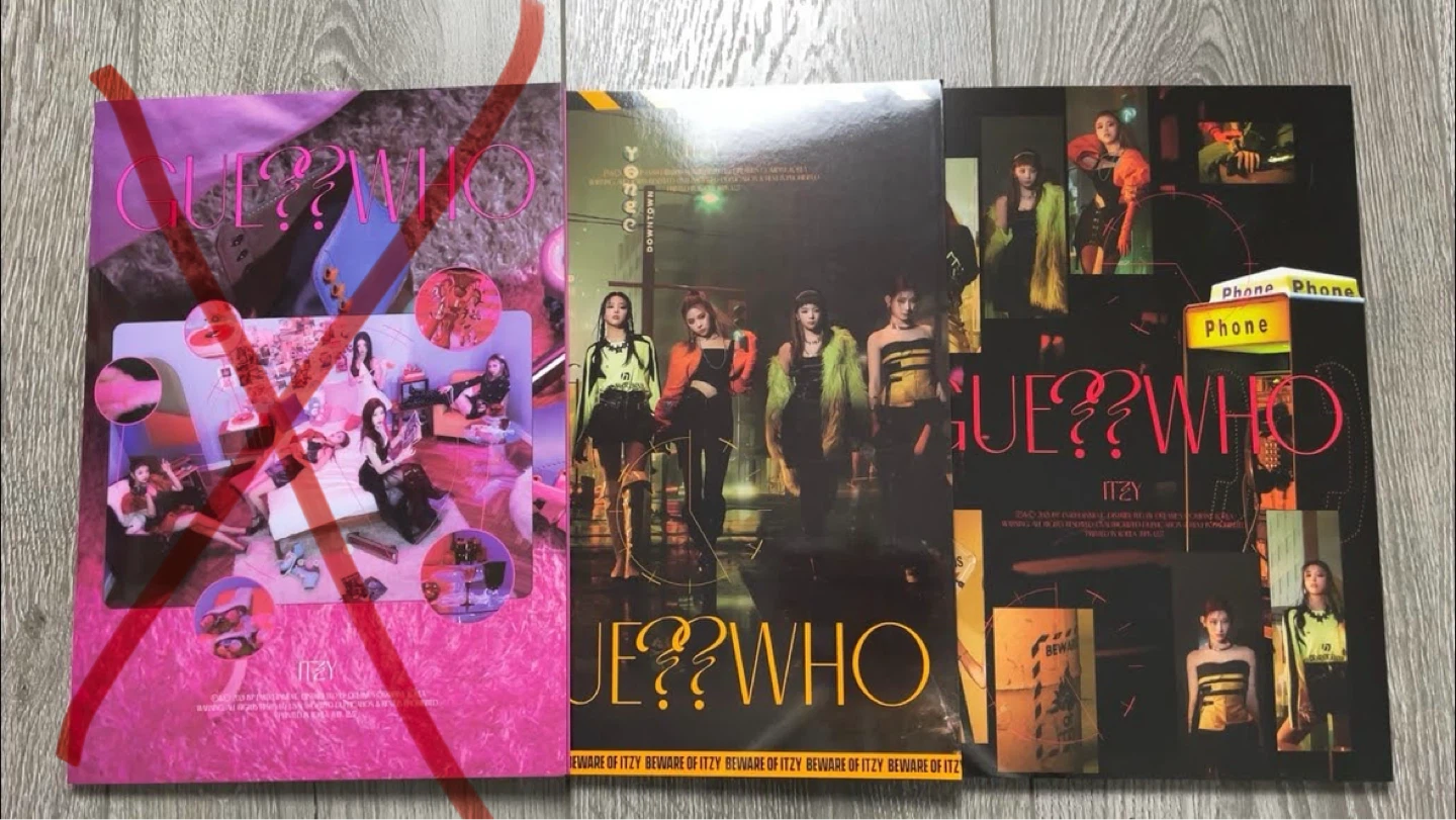 ITZY Guess Who Album