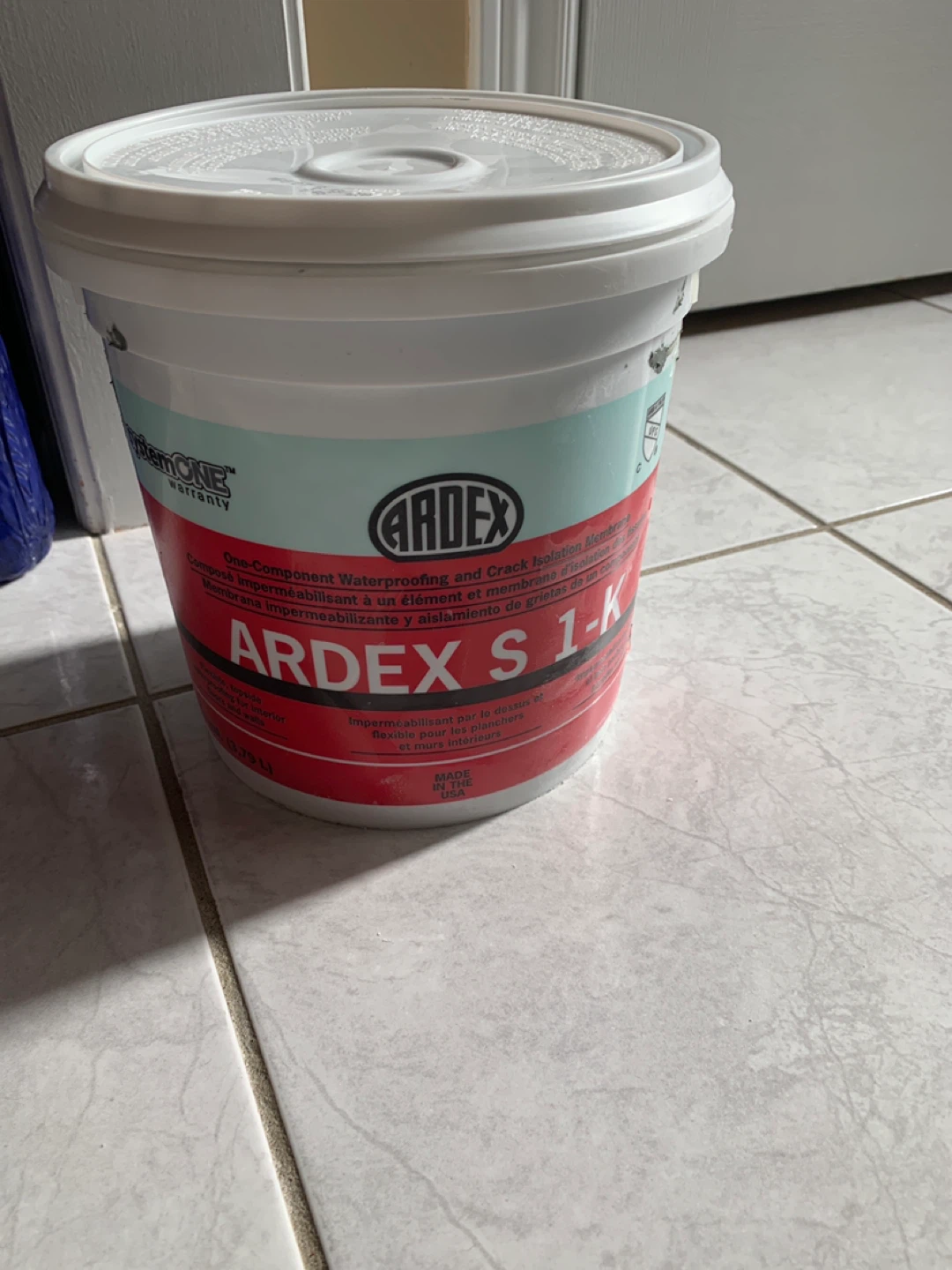 ARDEX S-1-K waterproof membrane