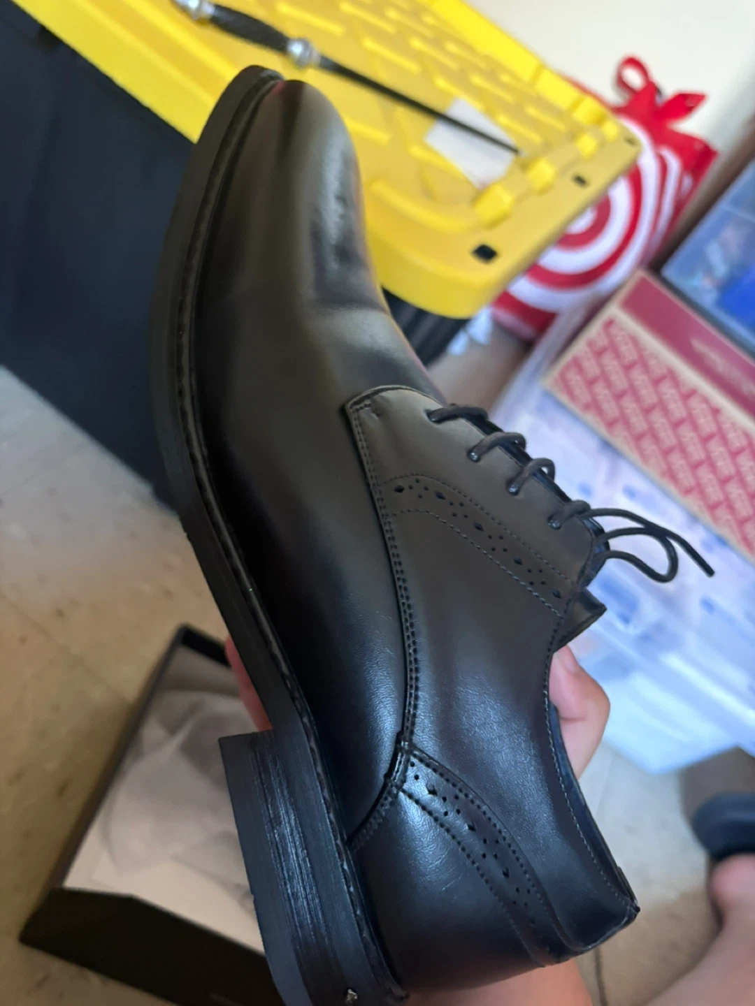 Bruno Marc Men's Black Oxford Dress Shoes - photo 2