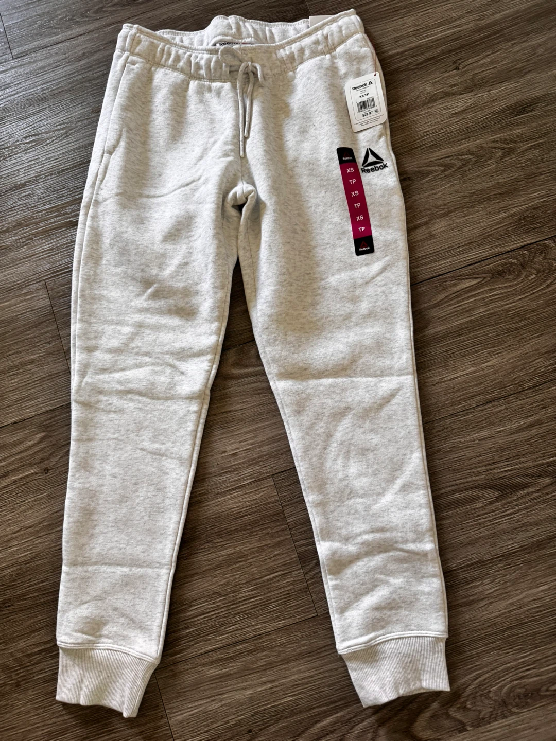Reebok Jogger Pants XS Heather Grey