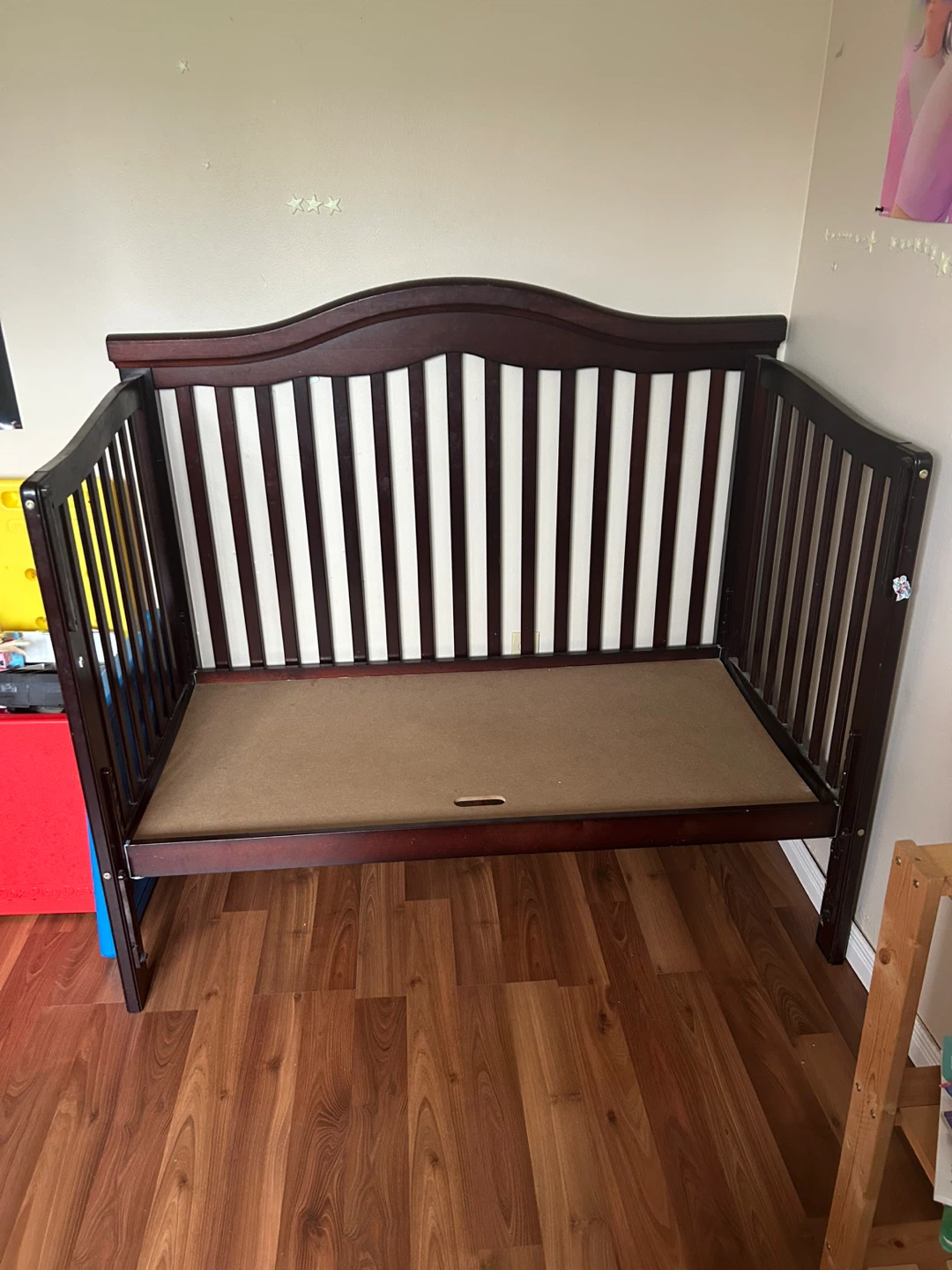 Dark Brown Wooden Crib - photo 3