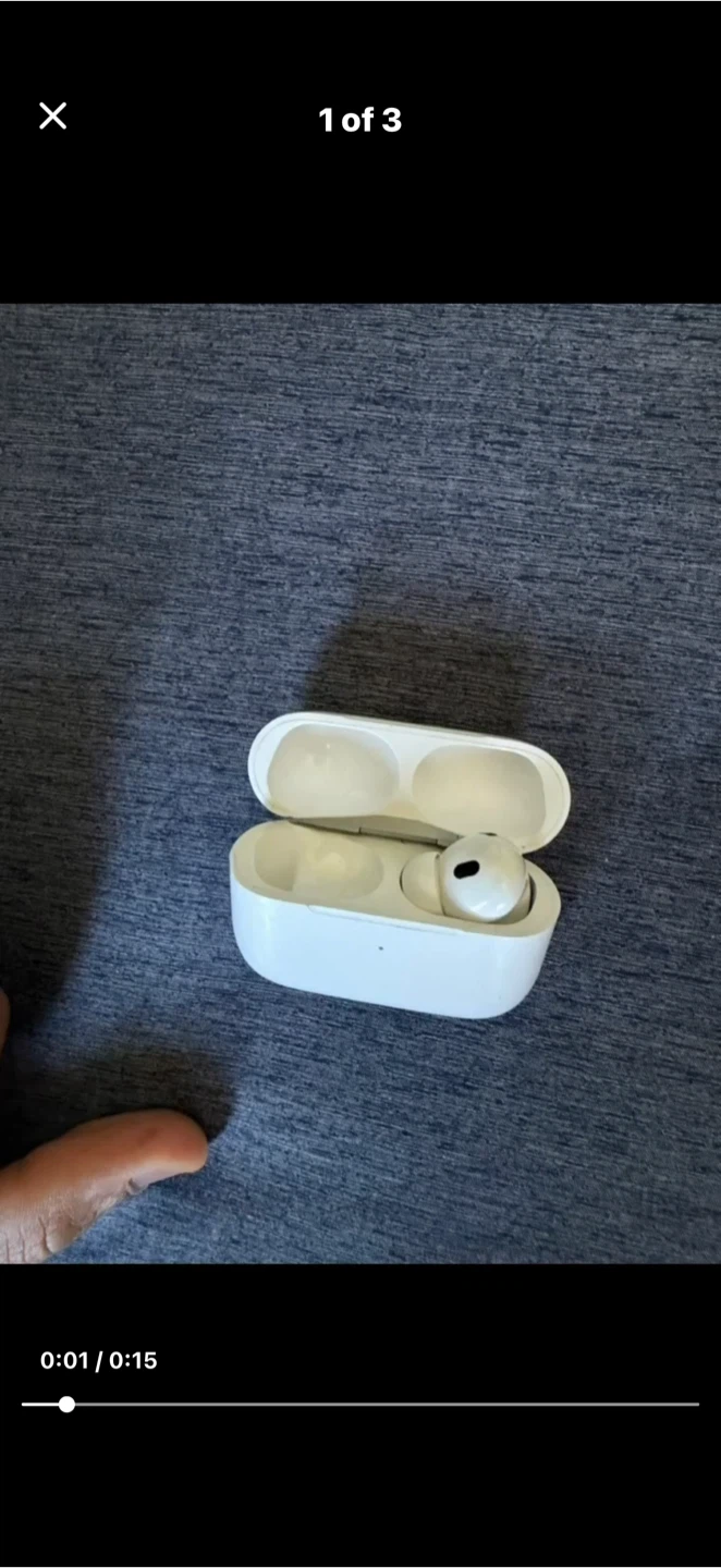 Airpods Pro 2. Right Side only with case and box - photo 2