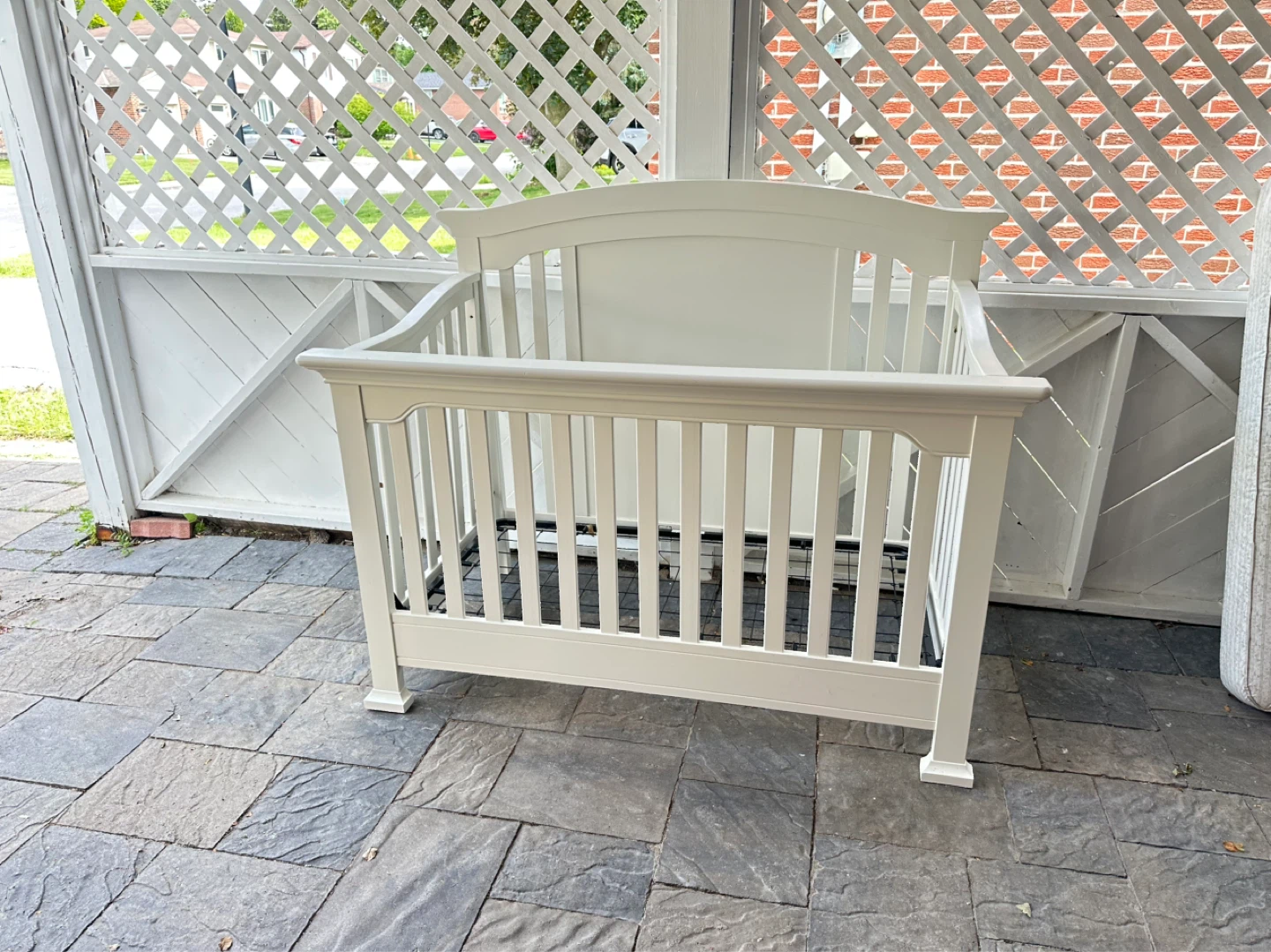 Baby  Crib - White - photo 2