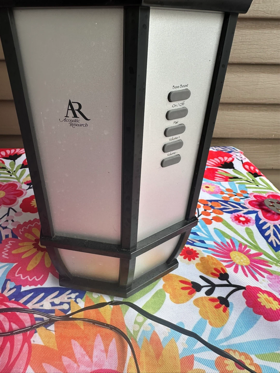 Acoustic Research Portable Bluetooth Speaker with LED - photo 3