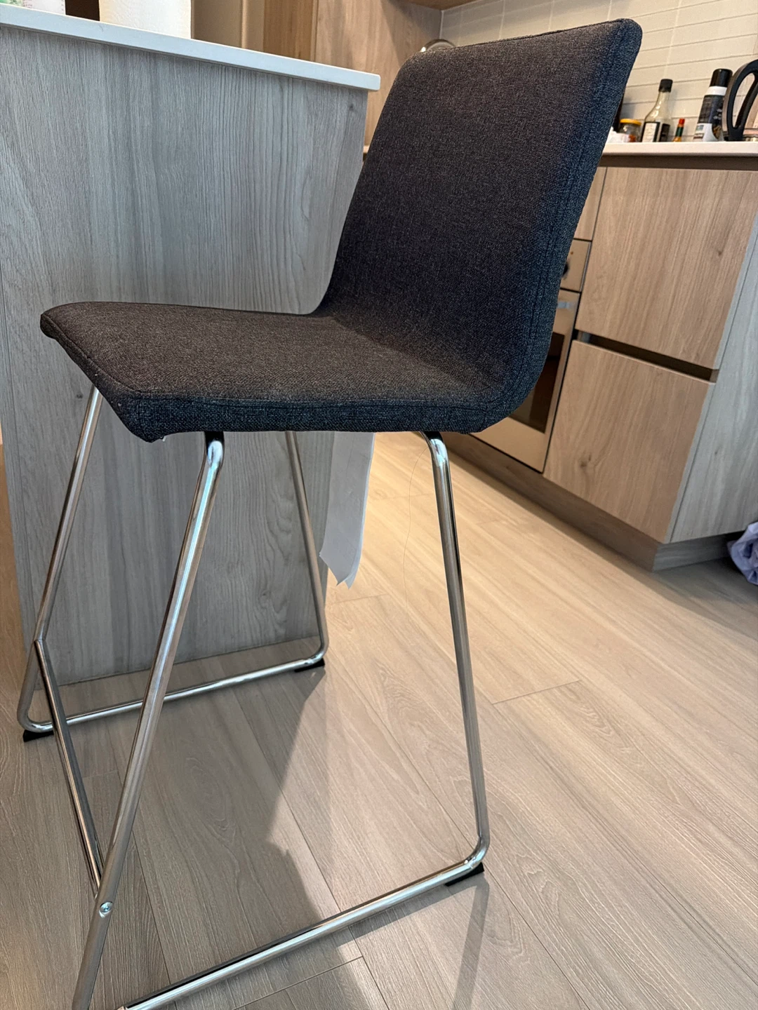 IKEA LILLANAS Bar Stool Grey