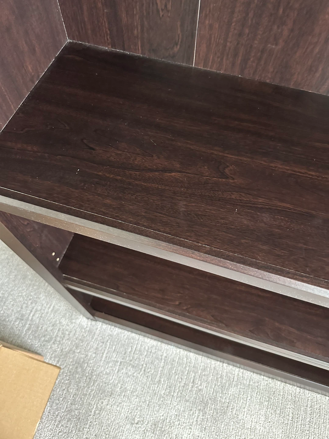 *Need gone* For Living 5 Shelf Bookcase, Dark Brown oak - photo 2