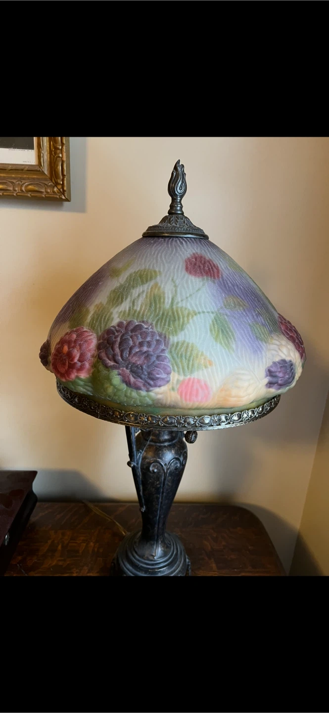 Vintage Dale Tiffany Stained Glass Lamp!!! - photo 4