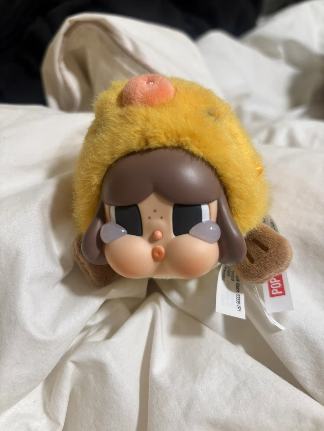 Crybaby pufferfish plush pendant