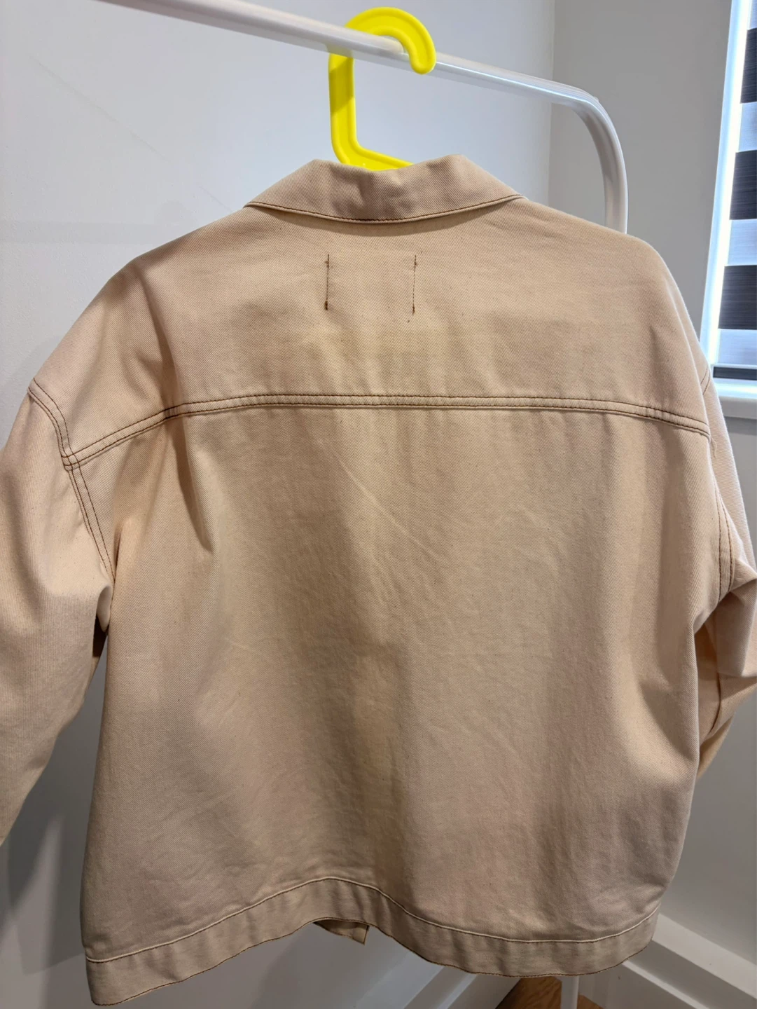 Beige Denim Jacket - photo 2