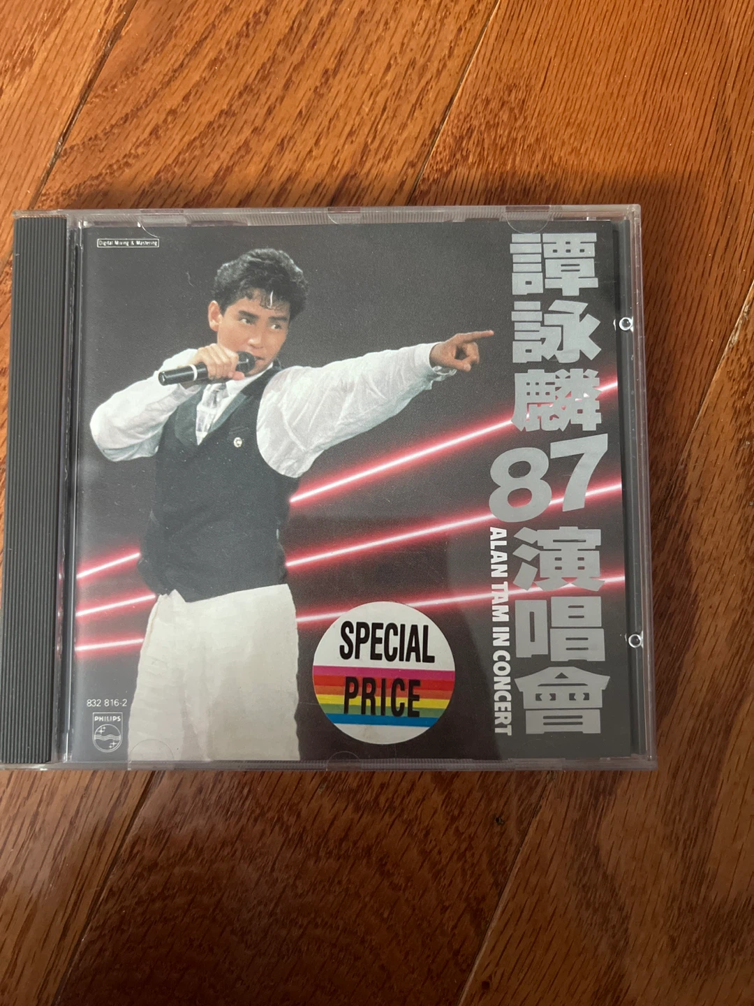 ⚽️Alan Tam 87 In Concert CD