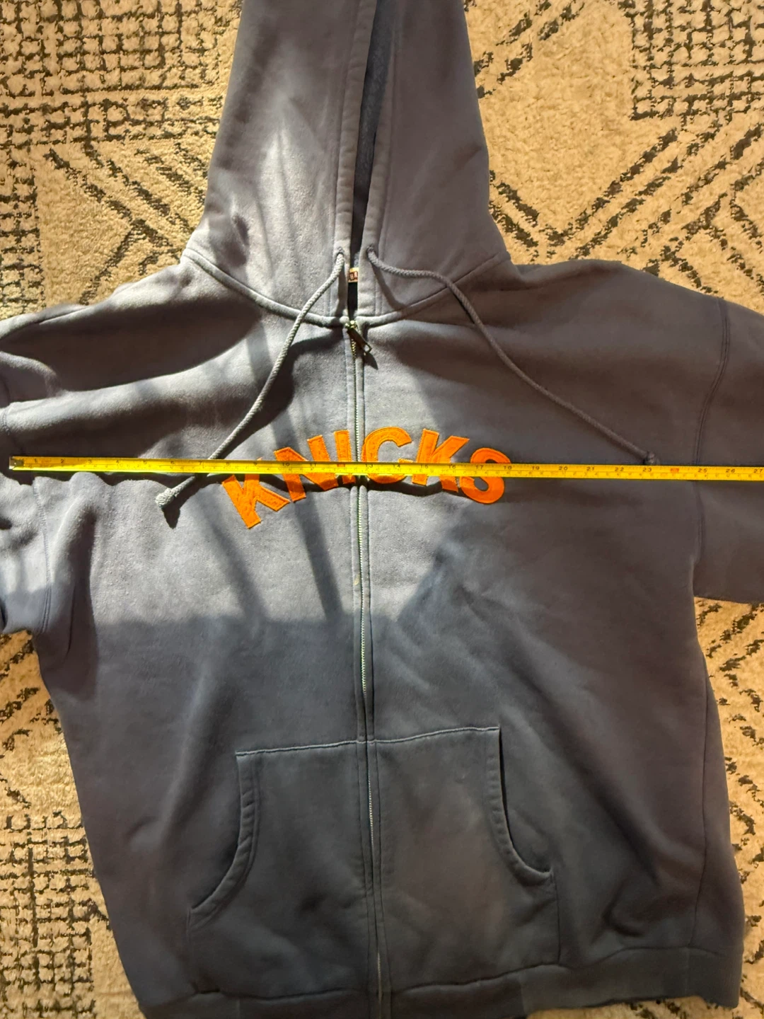New York Knicks Vintage Moonlight Graham Hoodie Mens Size XL - photo 4