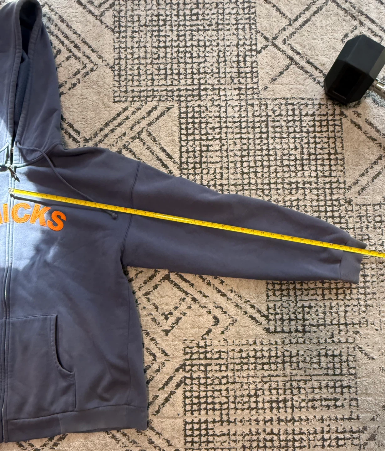 New York Knicks Vintage Moonlight Graham Hoodie Mens Size XL - photo 5