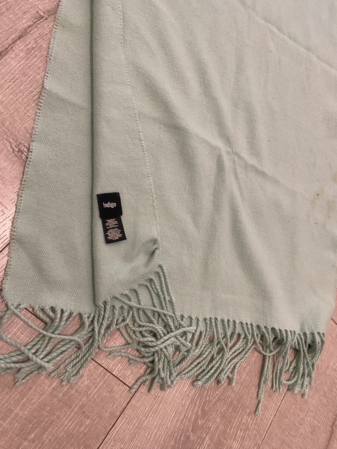 Light Green Indigo Scarf - photo 5