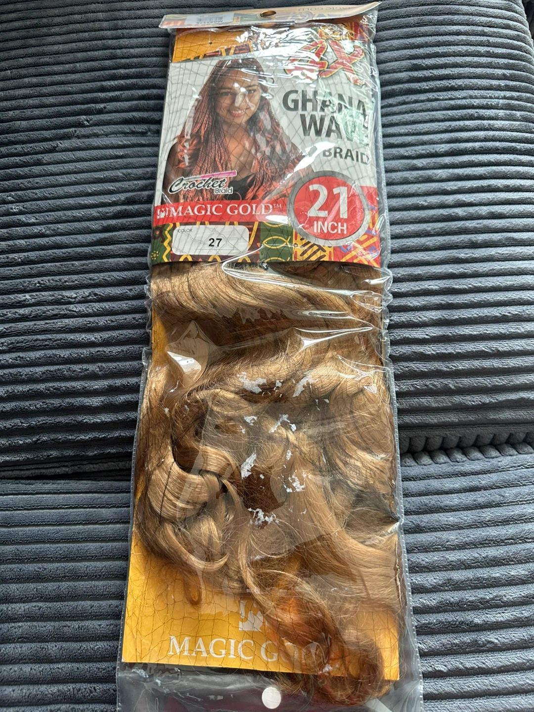 Magic Gold Ghana Wave Braid Hair 21 Inch - photo 3