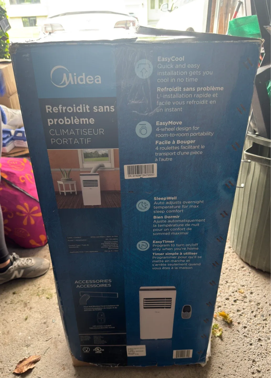 Midea EasyCool Portable Air Conditioner 8,000 BTU/h - photo 2