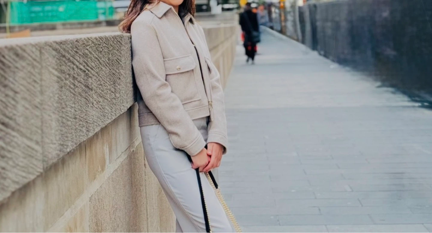 ZARA Beige Cropped Jacket Size M - photo 2