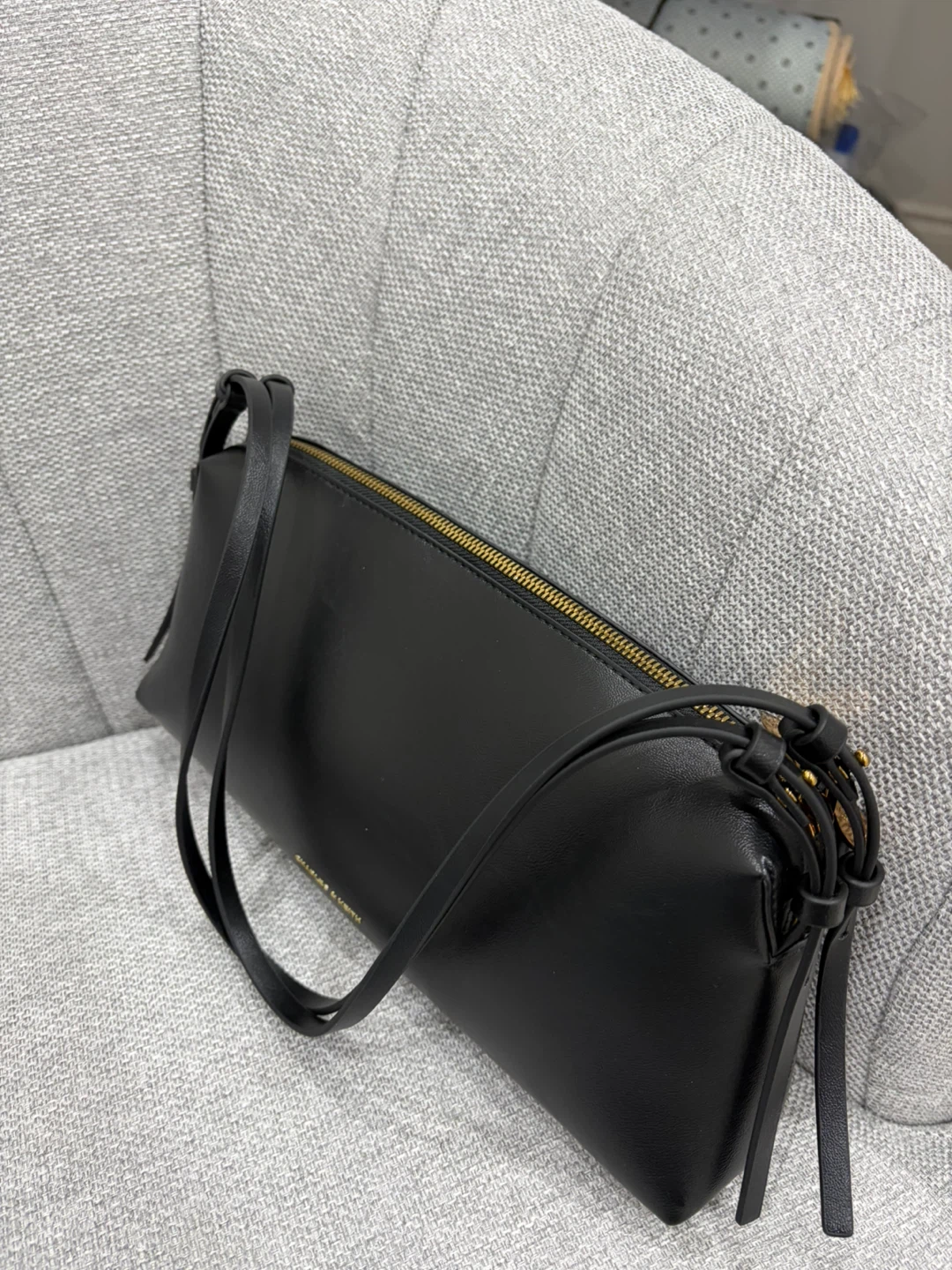 Charles & Keith Black Shoulder Bag - BRAND NEW - photo 3