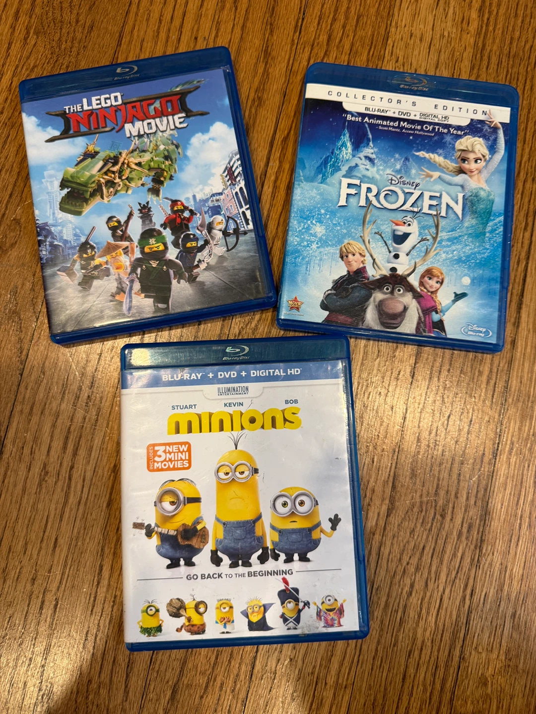 The Lego Ninjago Movie, Frozen & Minions